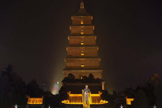 大雁塔夜景