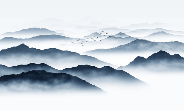 新中式山水畫(huà)