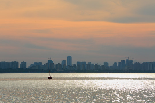 大海夕阳