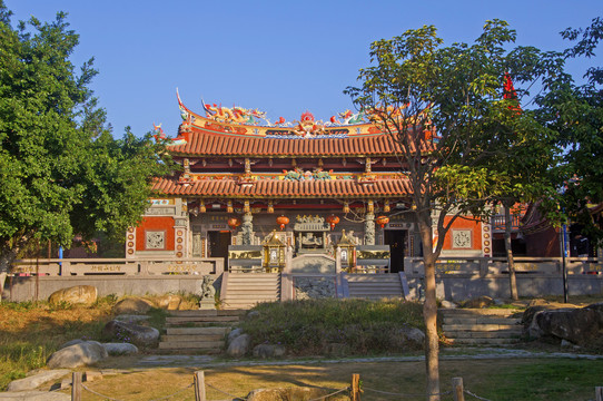 石狮东岳古寺旅拍风景