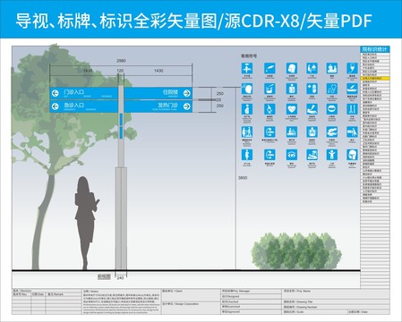 指示牌