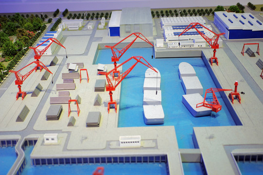 造船厂模型