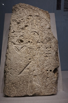 埃及人物象形文字石碑