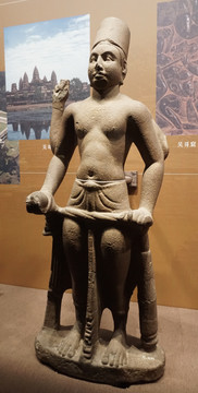 毗湿奴神石雕像