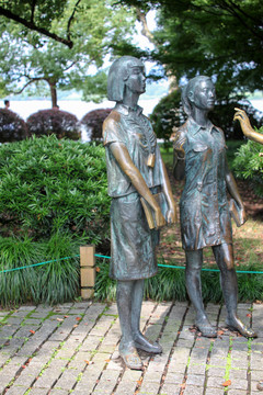 杭州西湖雕塑