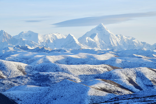 贡嘎山