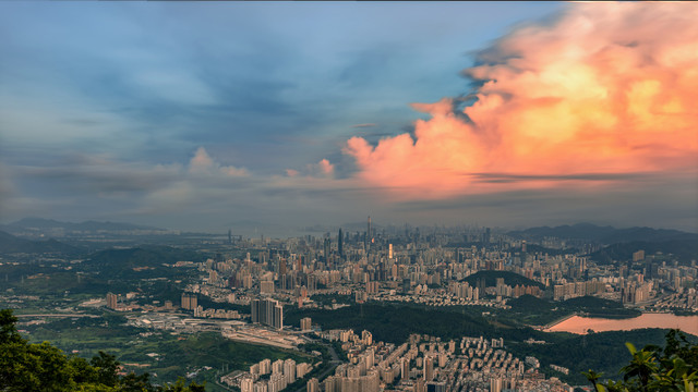 深圳全景圖