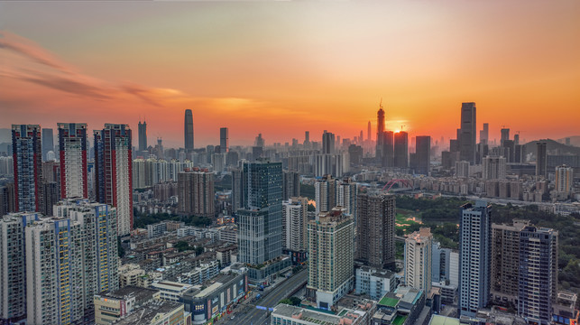 深圳罗湖水贝全景