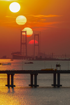 深中通道大湾区素材粤港澳素材