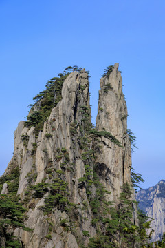 黄山奇峰黄山怪石