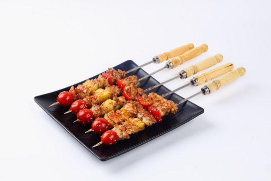 菠蘿雞肉串