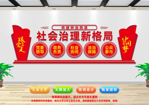 共建共治共享文化墻