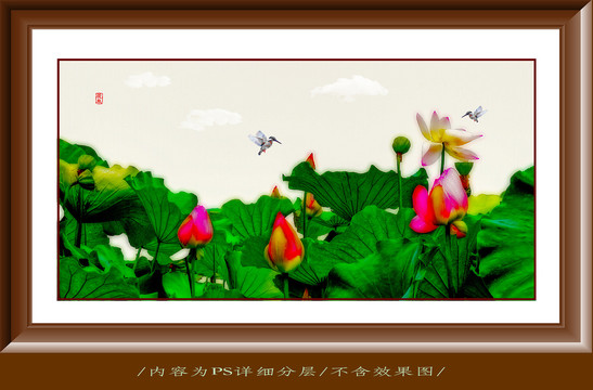 花鳥(niǎo)裝飾畫(huà)