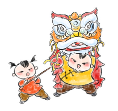 舞獅子