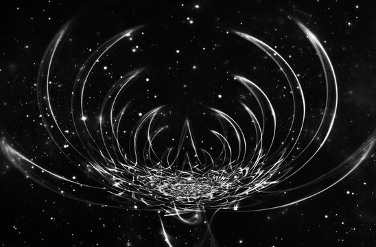 藍(lán)紫色暗黑色宇宙星空