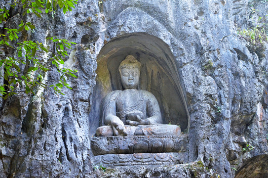 杭州飞来峰造像