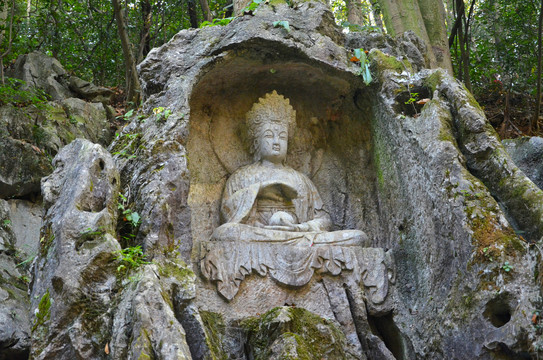 杭州飞来峰造像