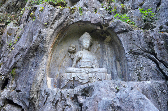 杭州灵隐飞来峰造像