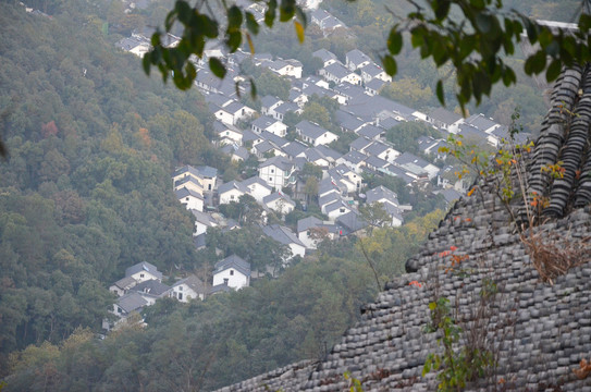 北高峰俯瞰杭州