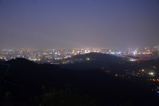 杭州西湖夜景