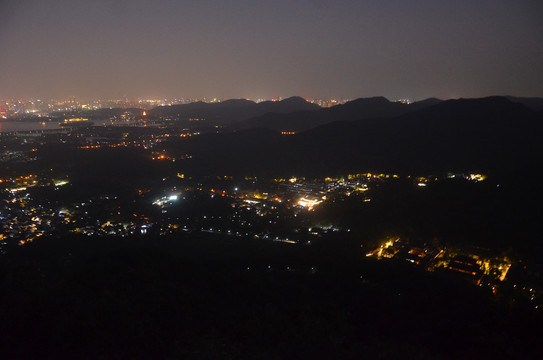 杭州西湖夜景