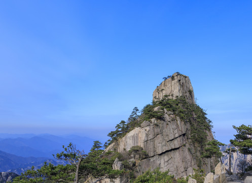 黄山奇峰怪石