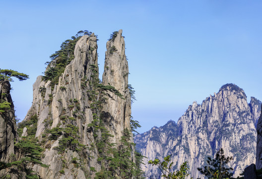 黄山奇峰怪石