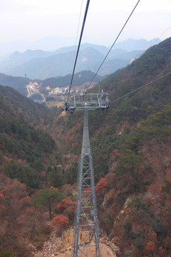 天柱山索道