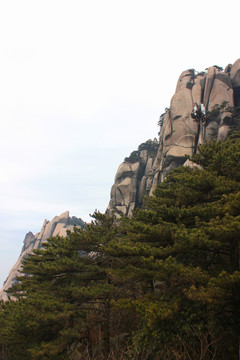 天柱山飞风光