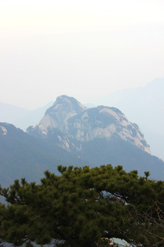 天柱山飞风光