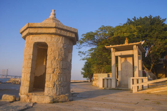 林銮渡再借亭古建风景