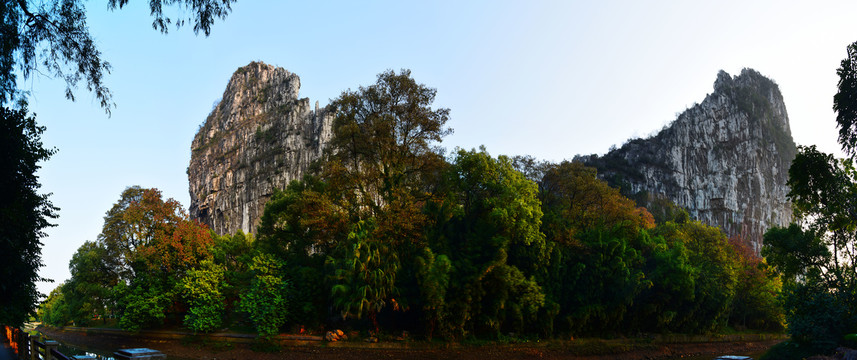 桂林南溪山全景