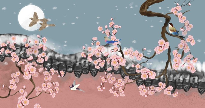 中國風花鳥