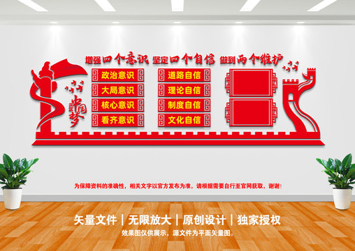 四個意識四個自信兩個維護