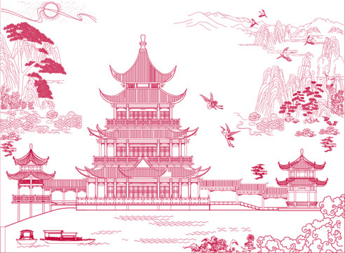 江山樓閣圖