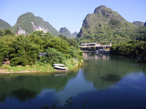 广西宜州下枧河小龙风景区