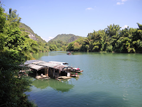 广西宜州下枧河小龙风景区