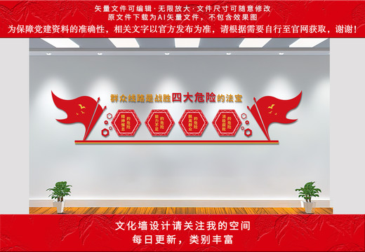 四大危險(xiǎn)文化墻
