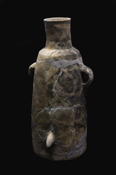 新石器时代崧泽文化陶背壶