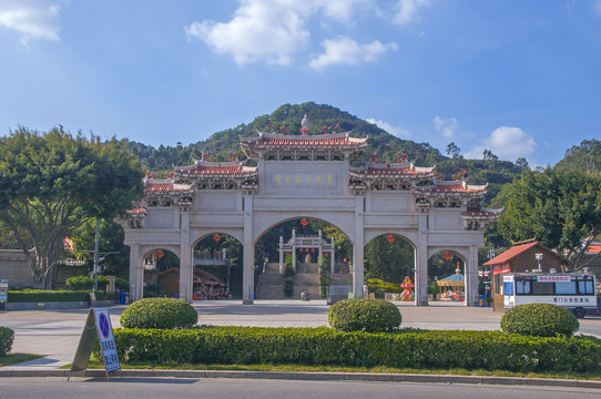 厦门海沧青礁慈济宫全景