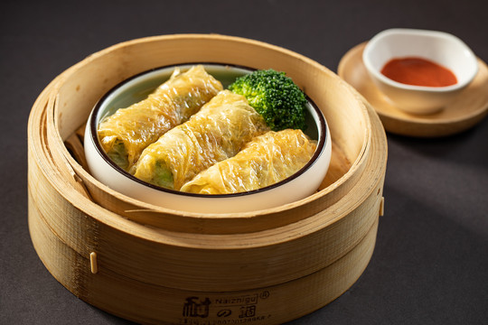 雞湯腐皮卷