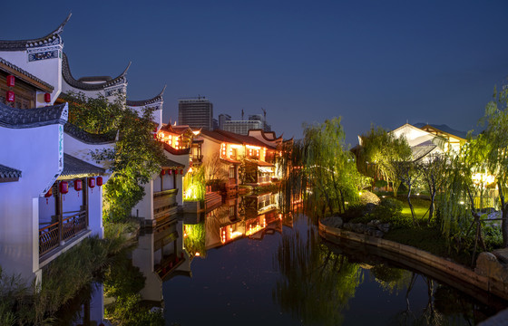 福州闽越水镇夜景