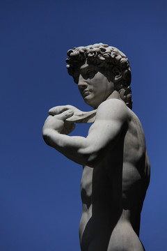 意大利佛罗伦萨广场大卫雕塑