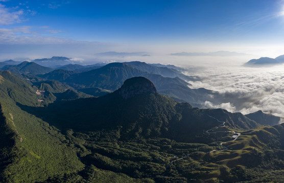 广西岑溪天龙顶国家山地景点美