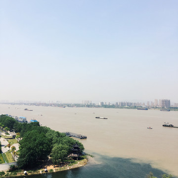 南京大桥景色