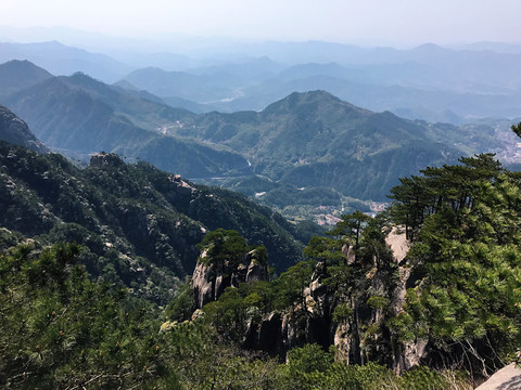 九华山顶峰