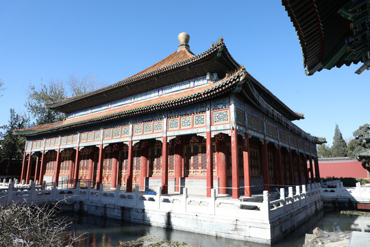北京北海公园小西天极乐世界殿