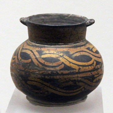 新石器时代彩绘陶罐