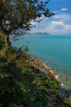 鹿嘴山庄海岸线