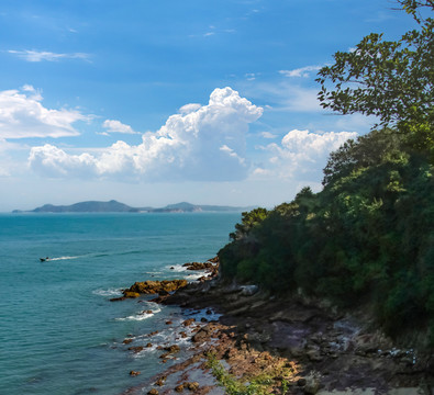 深圳大鹏湾海景海边